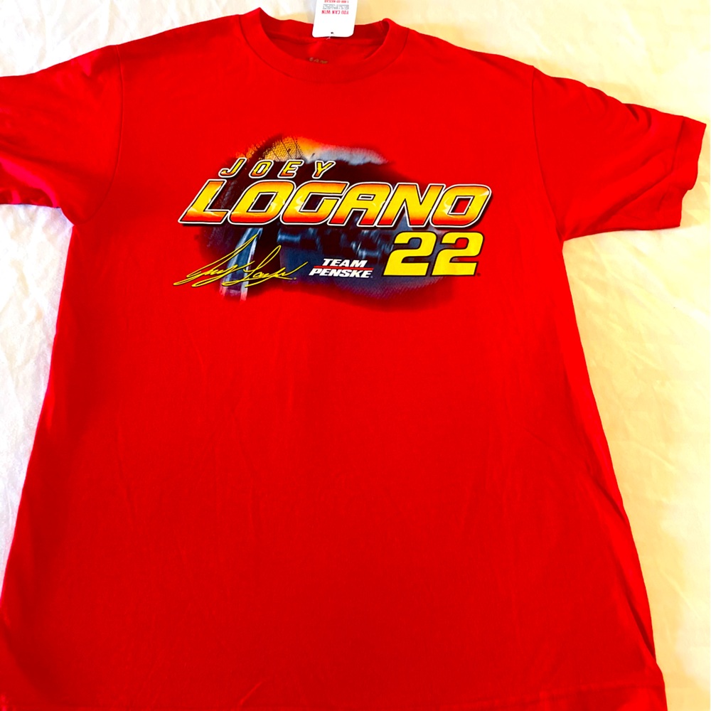 NASCAR Joey Logano T-shirts NWT Size Medium
